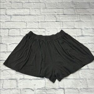 Aerie Charcoal High Waist flowy Shorts